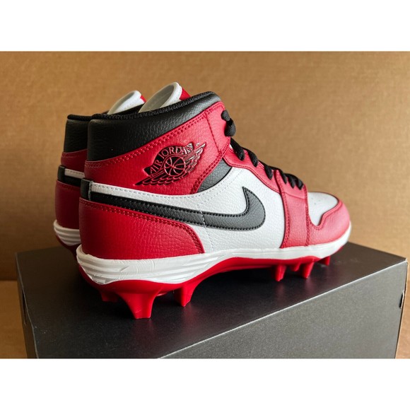 All Sizes - Air Jordan 1 Mid TD Chicago Lost & Found Football Cleats FJ6805-106 main image 5